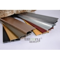 盛美瑞丙烯苹果木纹铝合金踢脚线 高效仿实木办公室装饰解决方案